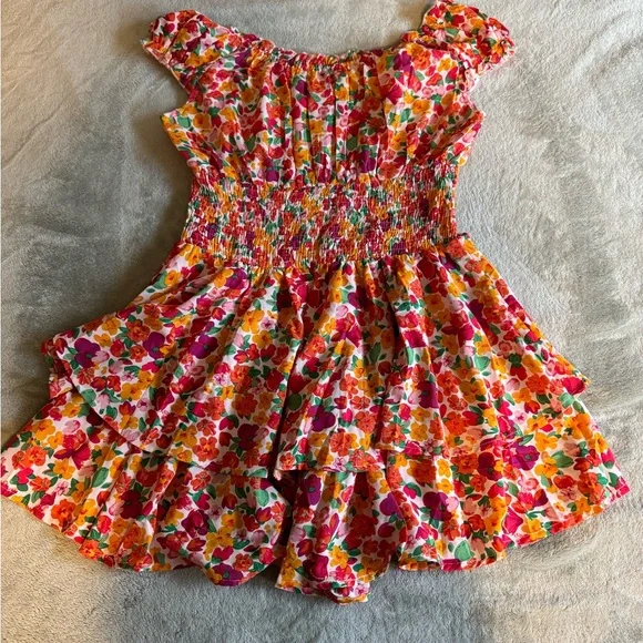 Floral Ruffle Romper - Picture 2 of 2